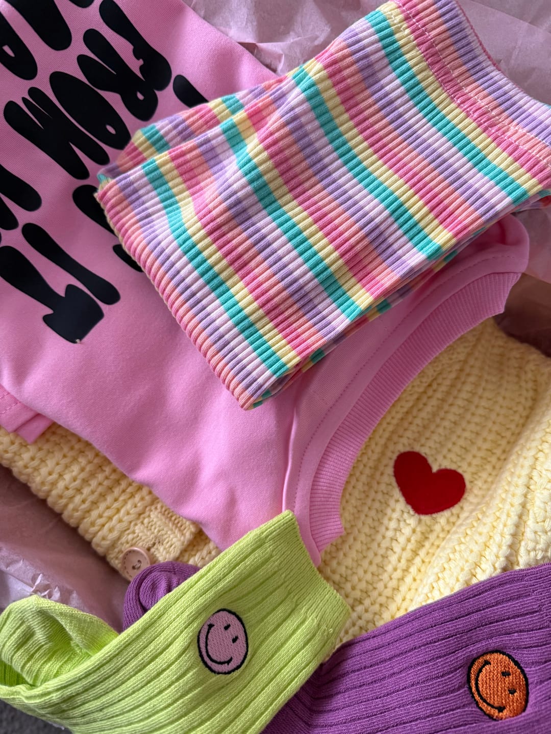 Customer photo review of Heart Knit Cardigan ❤️
