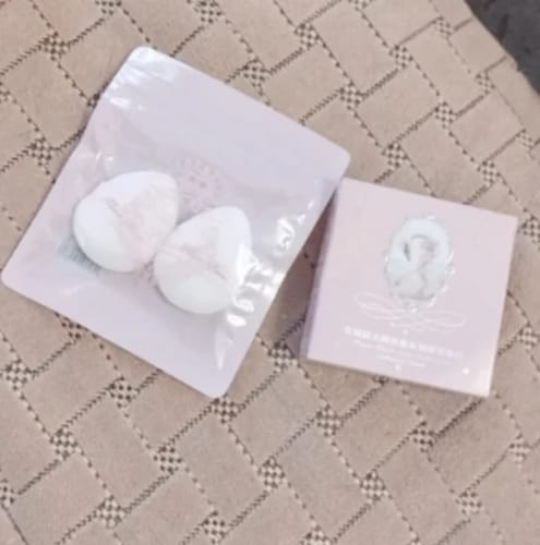 Customer photo review of Flower Knows Little Angel Mini Powder Puff