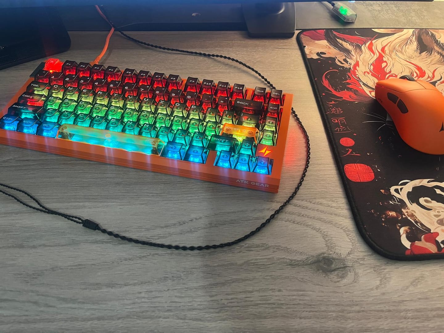 Customer photo review of ATK RS7 Air Klavye (Manyetik Switch / HE)