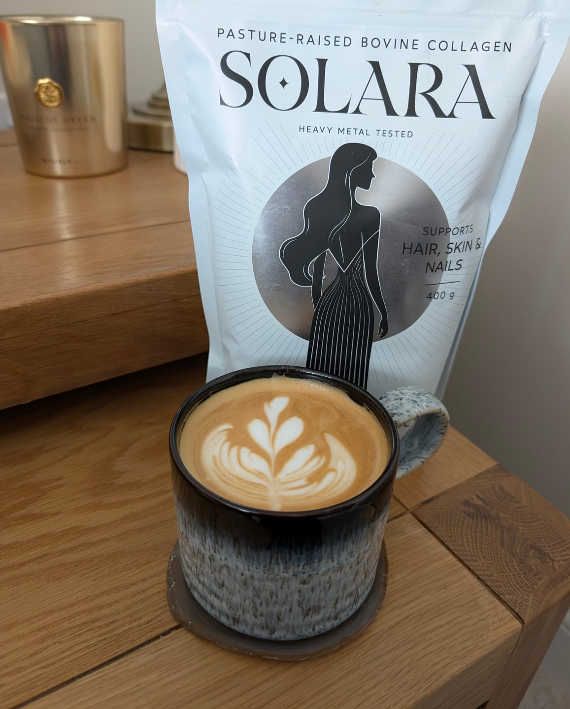 Customer photo review of Solara Bovine Collagen