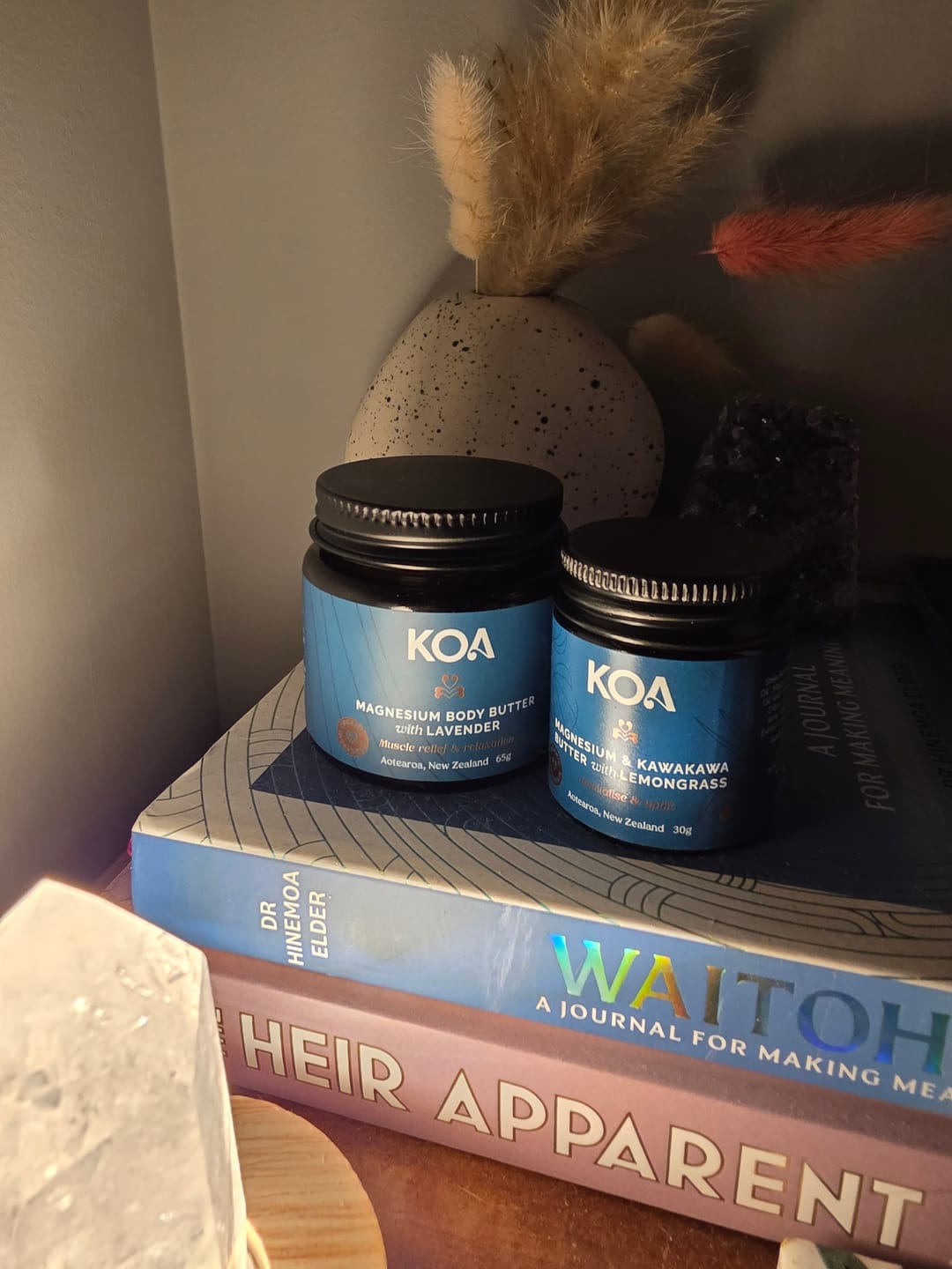 Customer photo review of Magnesium & Kawakawa Butter with Lemongrass