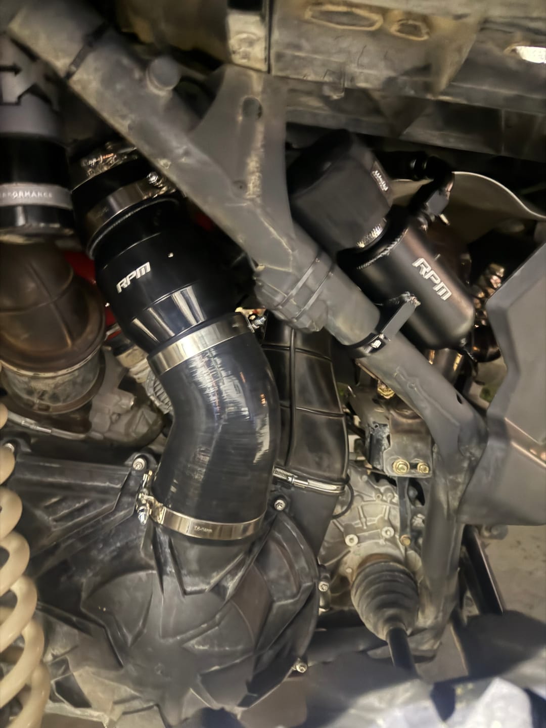 Customer photo review of RPM Can-Am Maverick X3 "ECF" Electric Clutch Blower Fan Kit - Lower Clutch / Belt Temperature