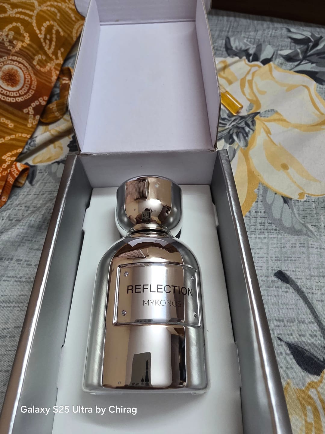 Customer photo review of Mykonos Reflection Extrait De Parfum For Unisex