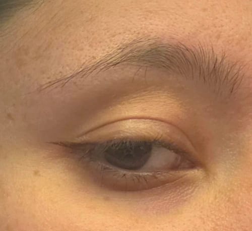Customer photo review of JUDYDOLL Slim Liquid Eyeliner