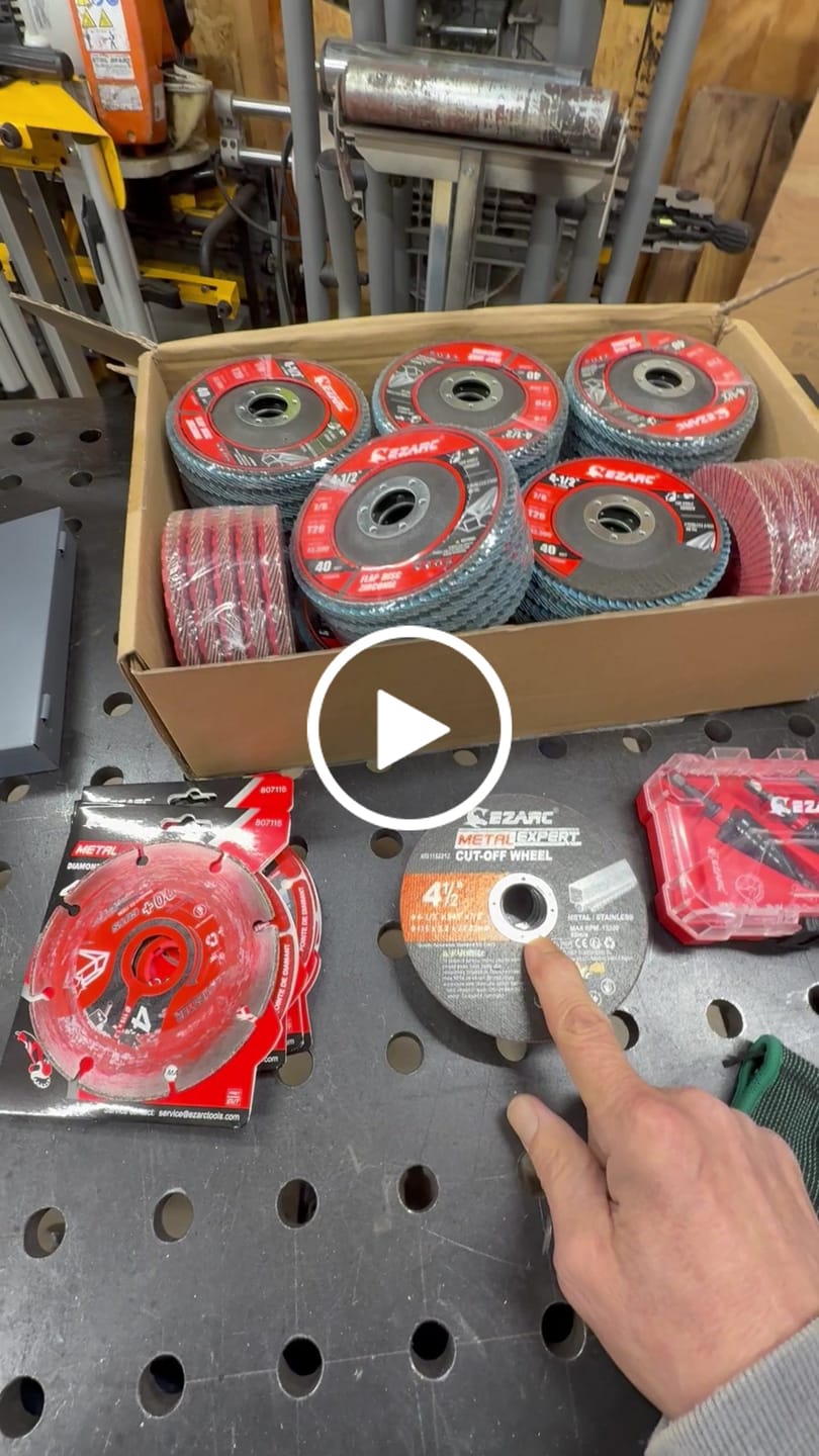 Customer video review of Metal Cut Off Disc For Metal and Stainless Steel