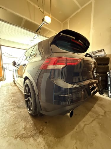 Customer photo review of CS Style Roof Spoiler - 2022-2025 Golf Mk8 GTI