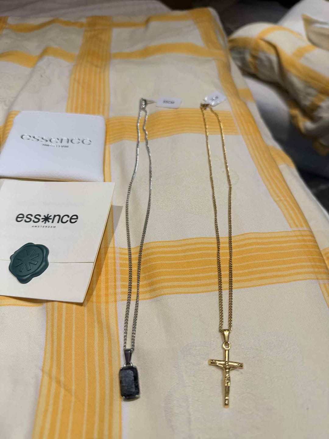 Customer photo review of Crucifix (Gold)