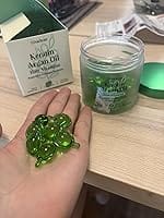 Customer photo review of 60ct Keratin & Argan Oil Hair Serum Capsules Vitamins
