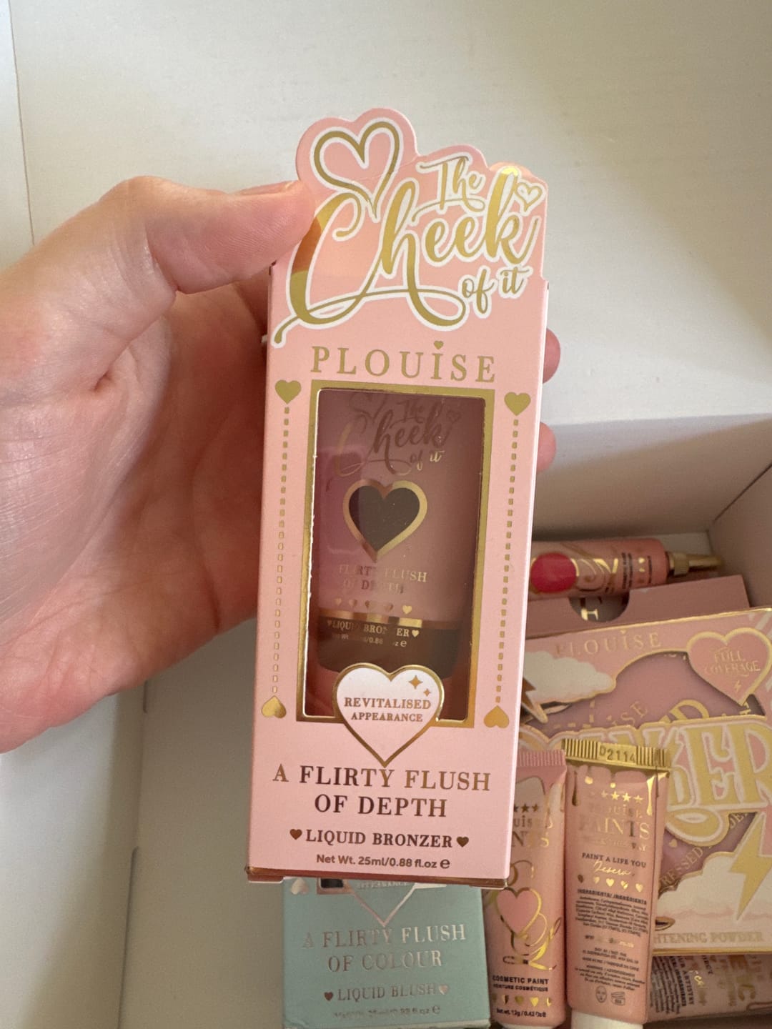 Customer photo review of Plouise The Cheek of it - Liquid Bronzer