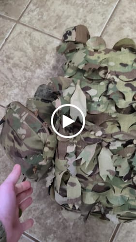 Customer video review of Predator Ghillie™ Back Panel Cover