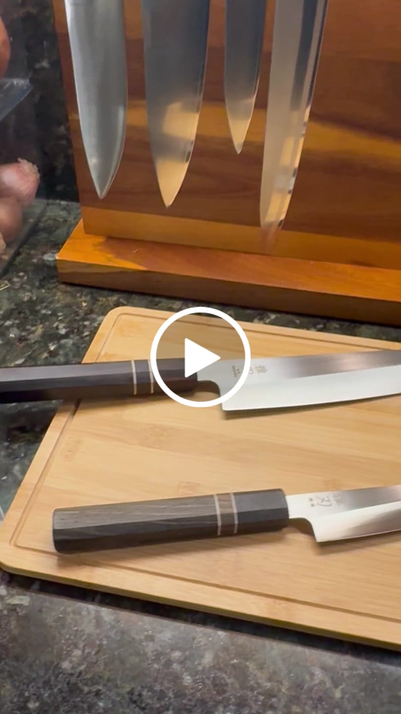 Customer video review of Bunka VG-10 Ebony Wood Handle