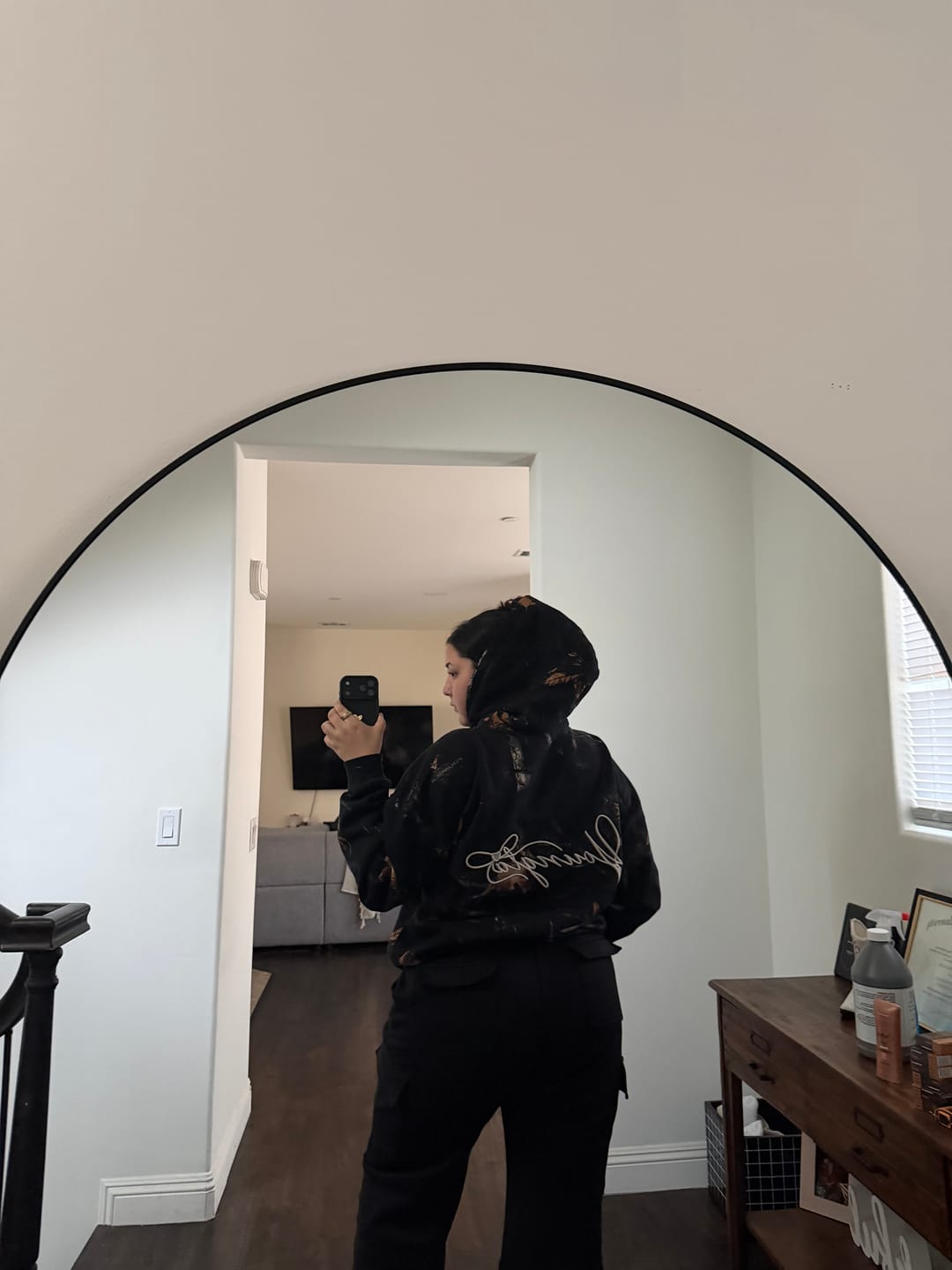 Customer photo review of W533 Flashback Zip Hoodie
