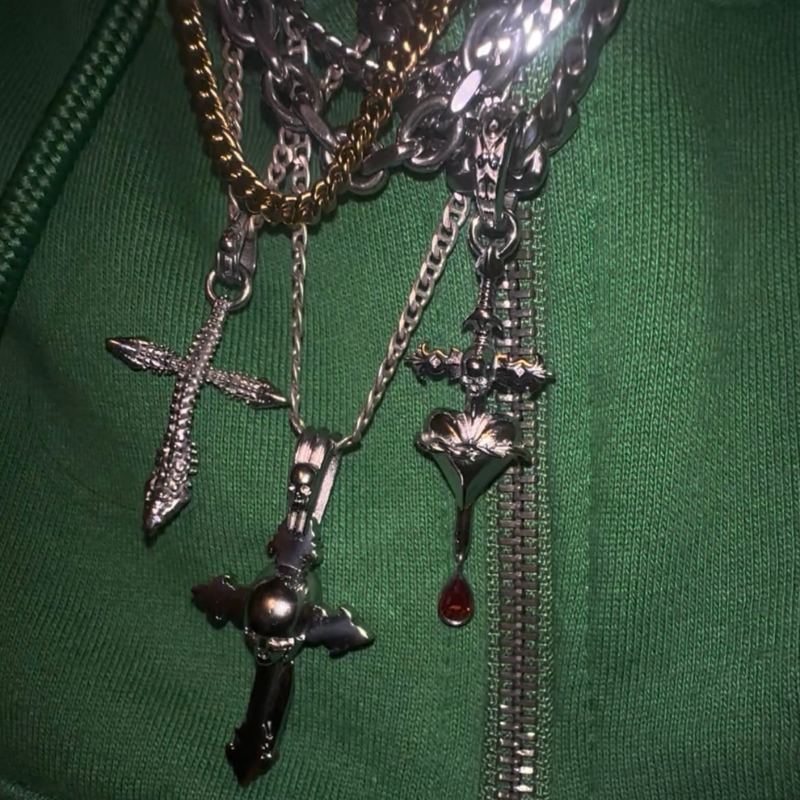 Customer photo review of SACRIFICE PENDANT