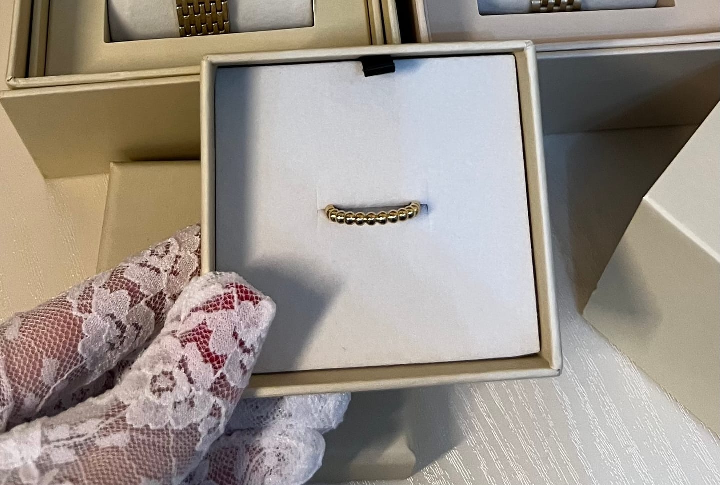 Customer photo review of Liz Ring