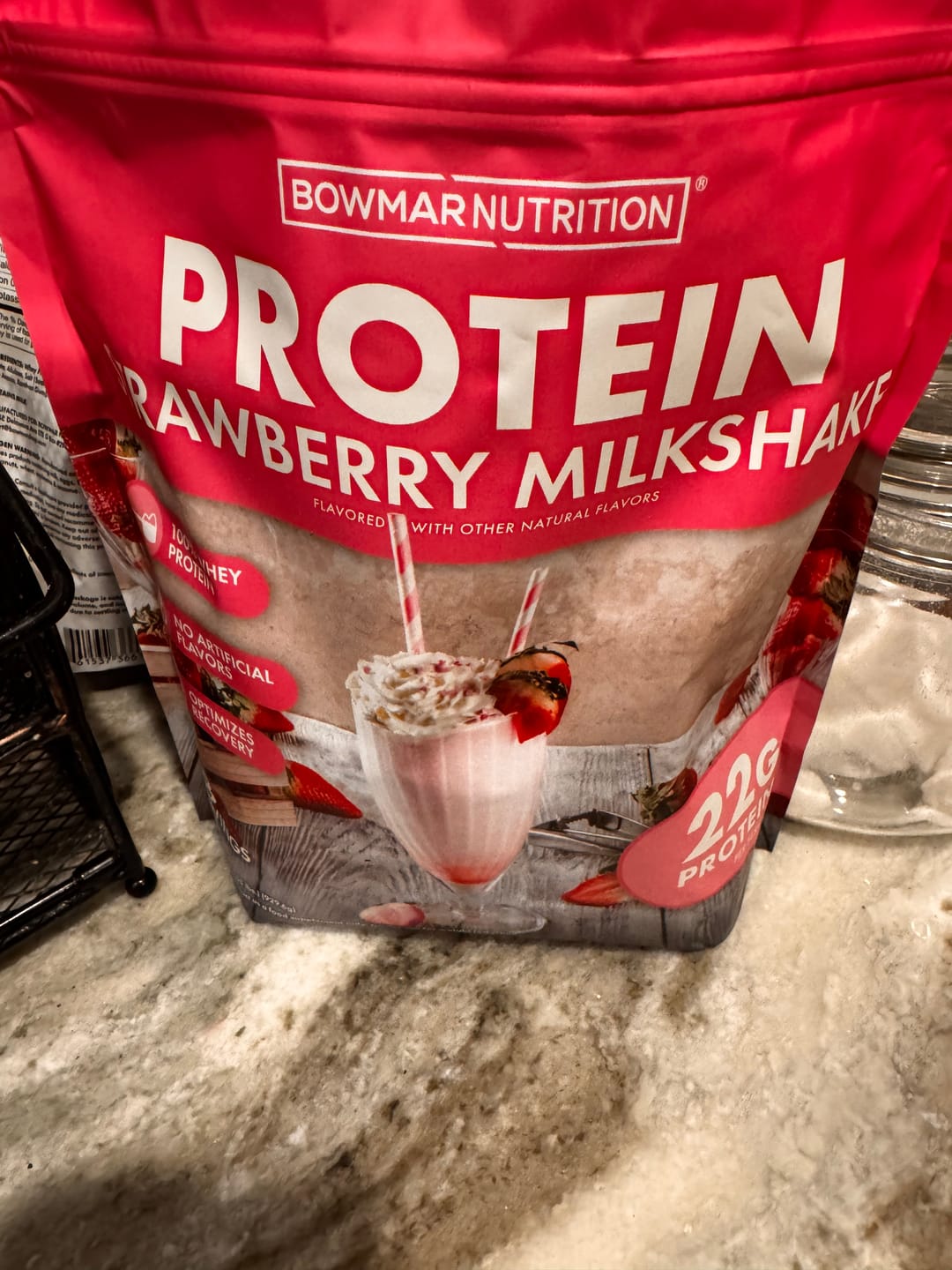 Customer photo review of Whey Protein