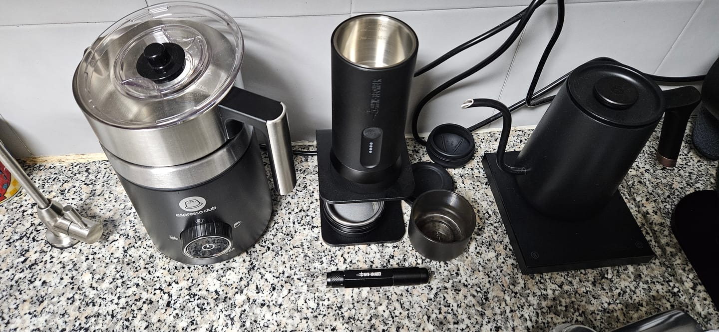 Customer photo review of MHW-3BOMBER X-press58 Espresso Machine