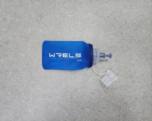 Recensione con foto di un cliente su HeroX RunBottle - Borraccia