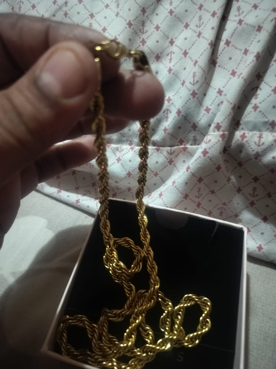 Customer photo review of Rebel Rope Chain