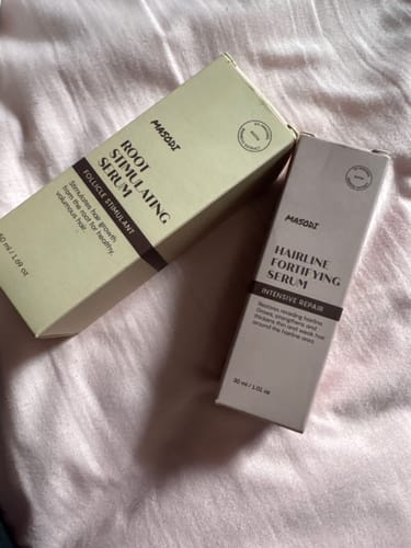 Customer photo review of Scalp Serum Set - Minoxidil