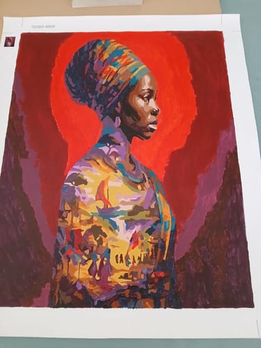 Customer photo review of African Landscape Soul