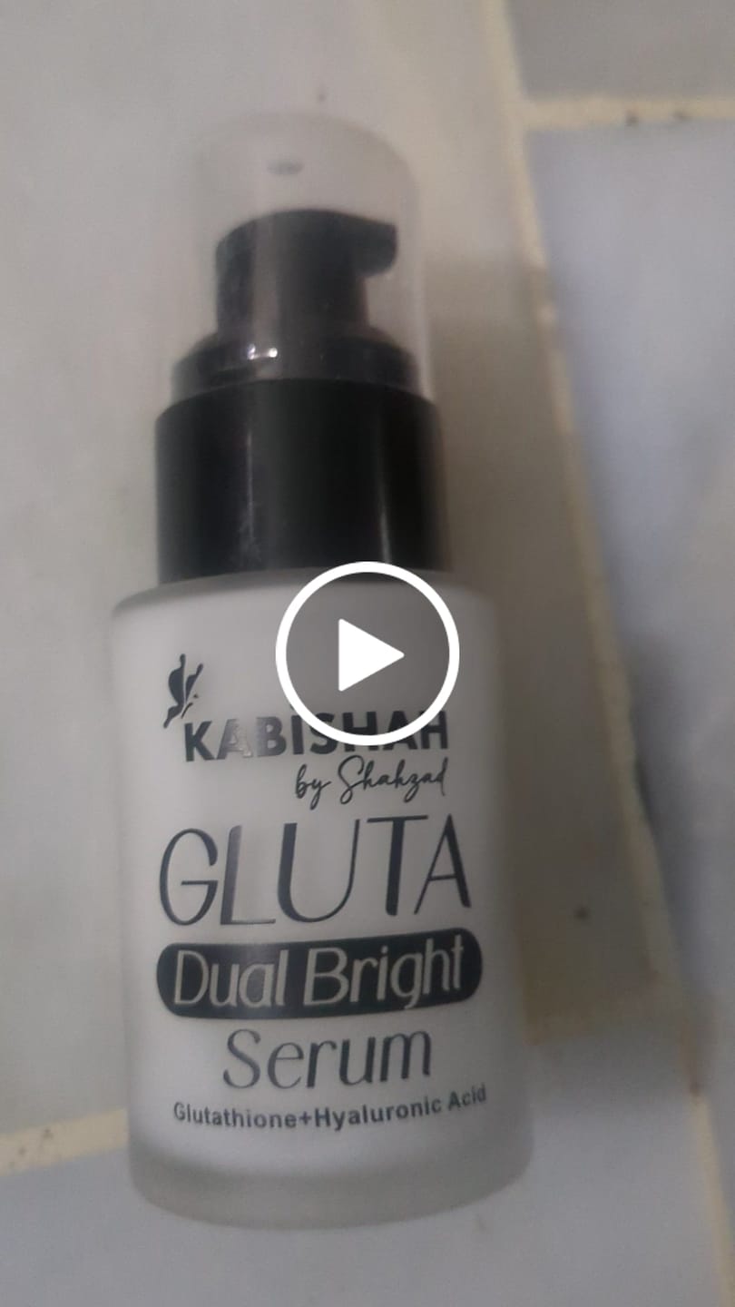Customer video review of Gluta Dual Bright Serum