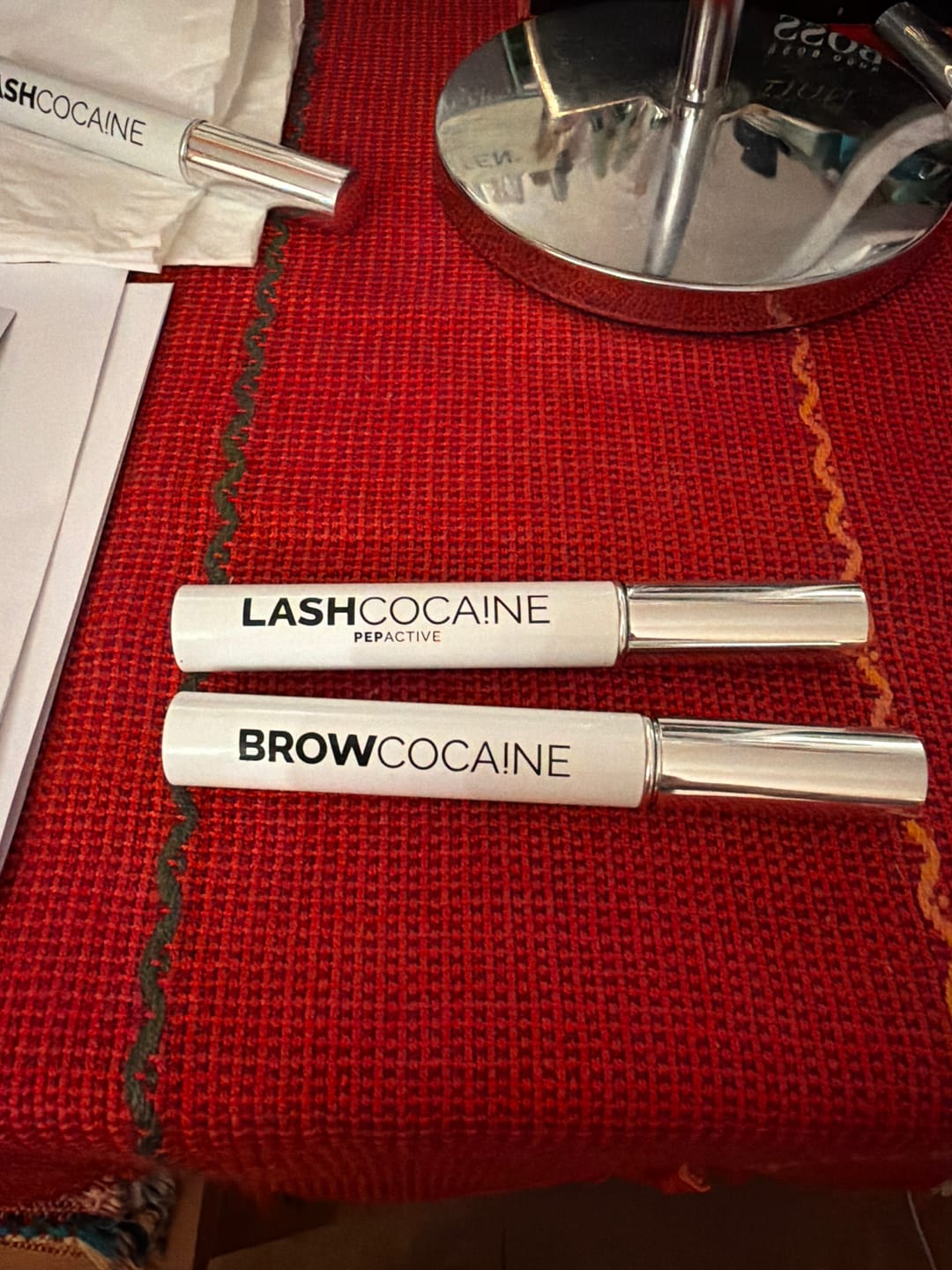 Customer photo review of LASHCOCA!NE & BROWCOCA!NE