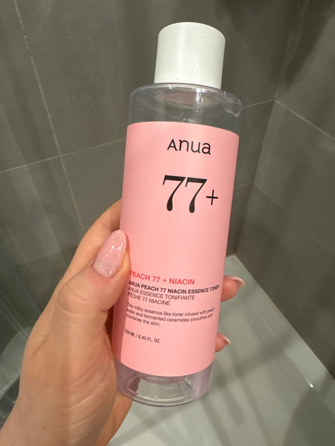 Customer photo review of Toniks ar niacīna esenci Anua Peach 77 Niacin Essence Toner