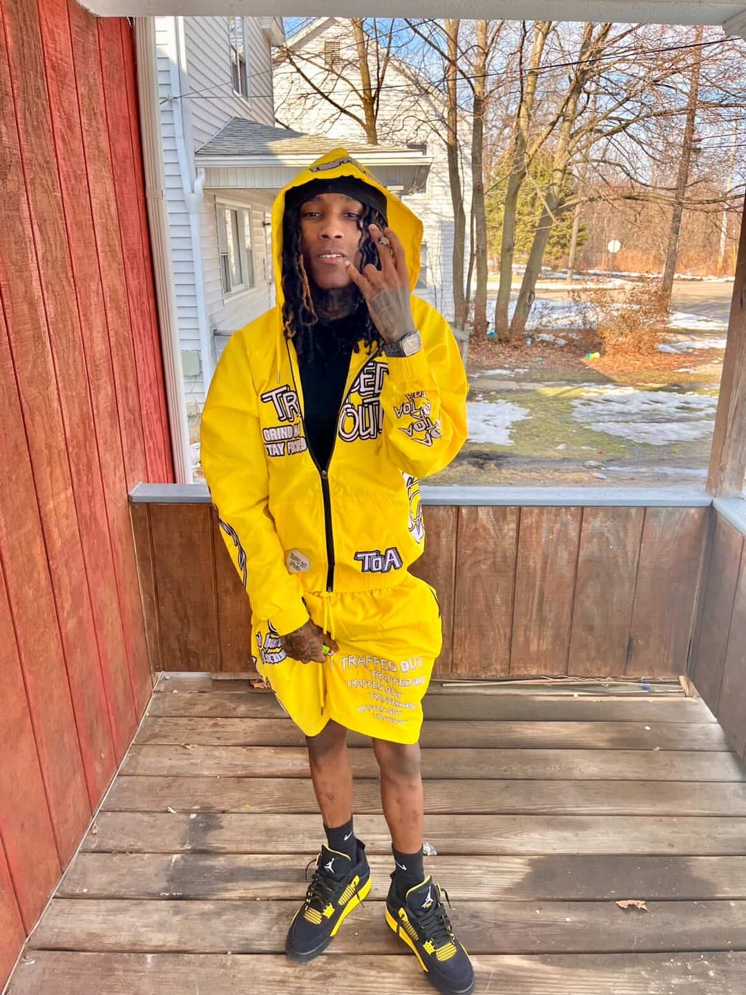 Customer photo review of Windbreaker Pants
