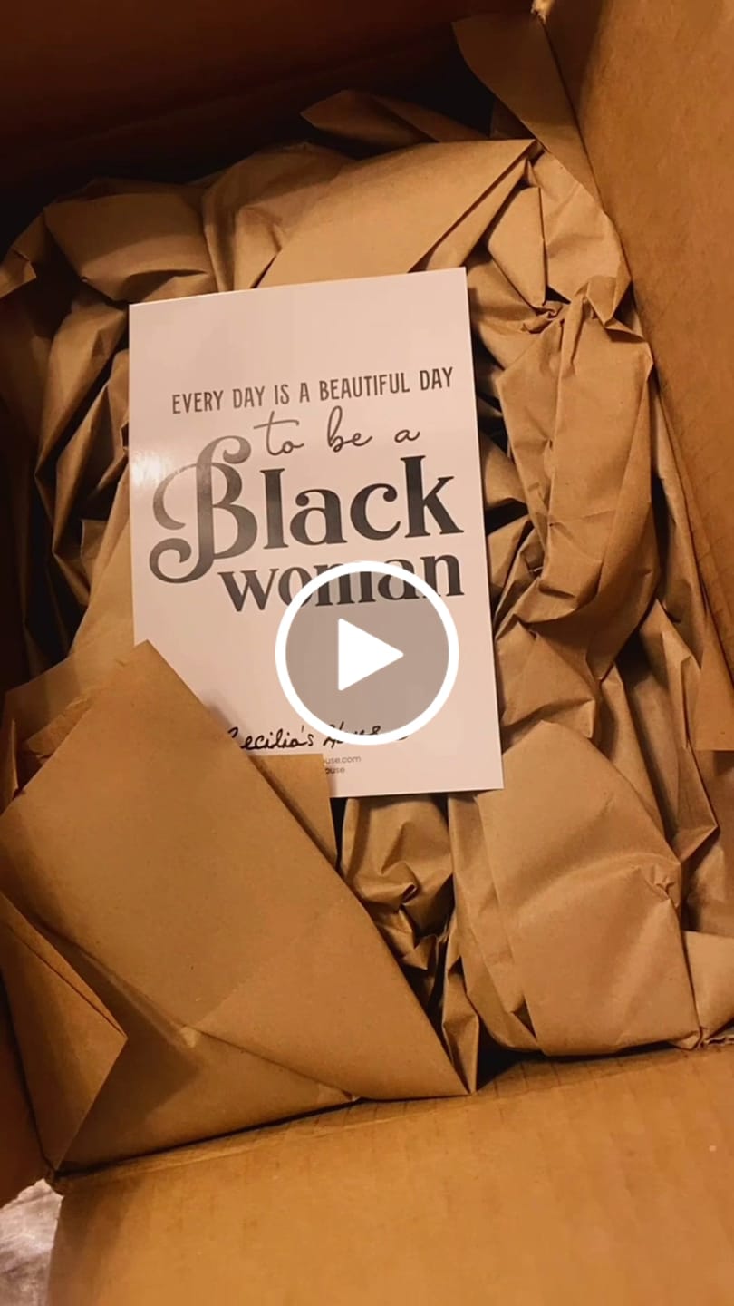 Customer video review of Rose Pink “Royalty Blossomed” Insulated Tumbler – "It’s a Beautiful Day to be a Black Woman"