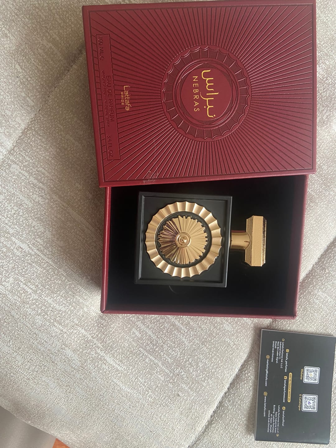 Customer photo review of Nebras Lattafa Perfumes EDP 100ml