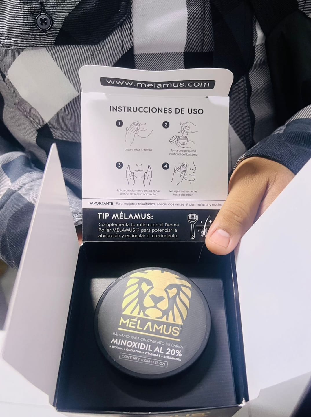 Customer photo review of 1 Bálsamo Mélamus