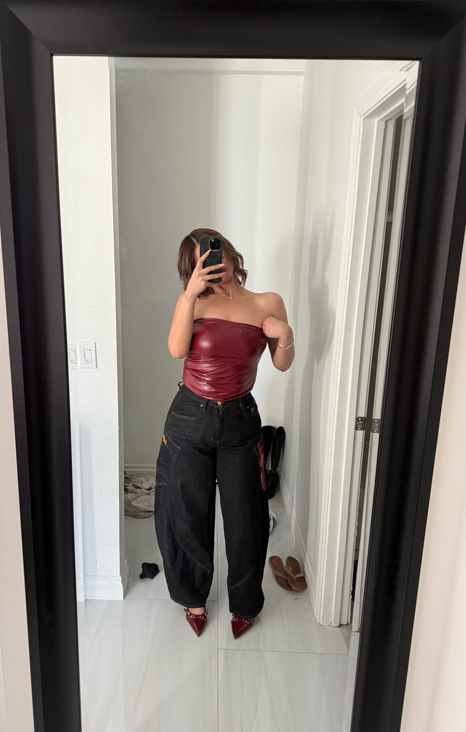 Customer photo review of Aelfric Eden BAGGY BARREL Jeans