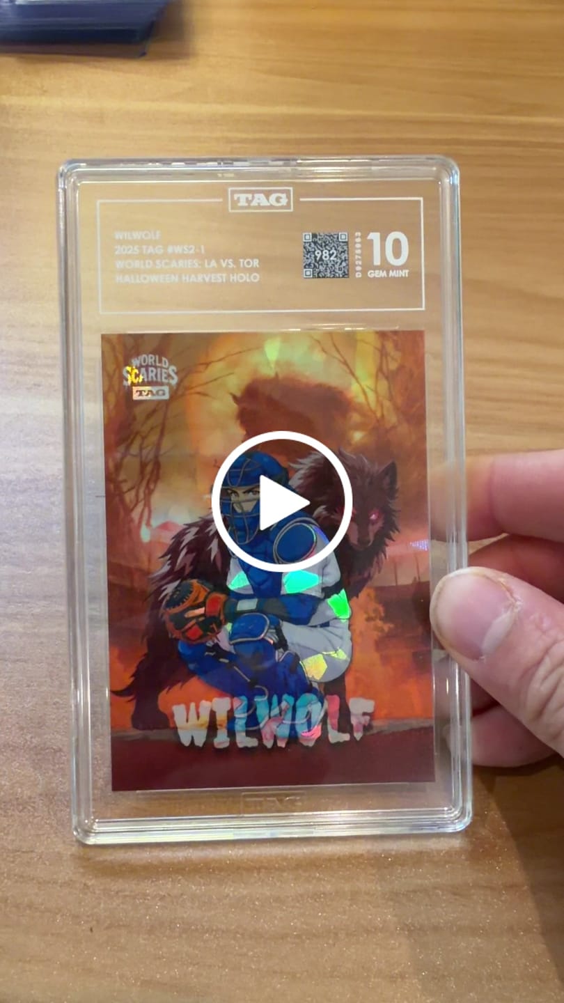 Customer video review of WILWOLF/ ART CARD DROP - LTD ED. / SERIALIZED