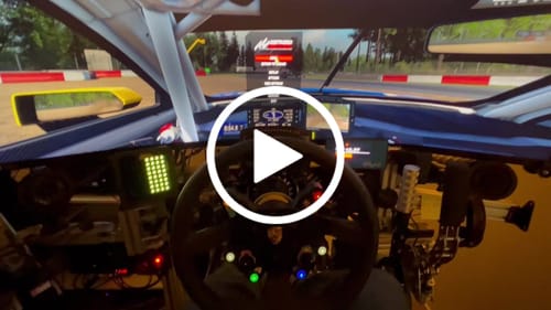 Customer video review of Simsonn Racing Simulator Carbon Fiber and Aluminum Steering Wheel Hub