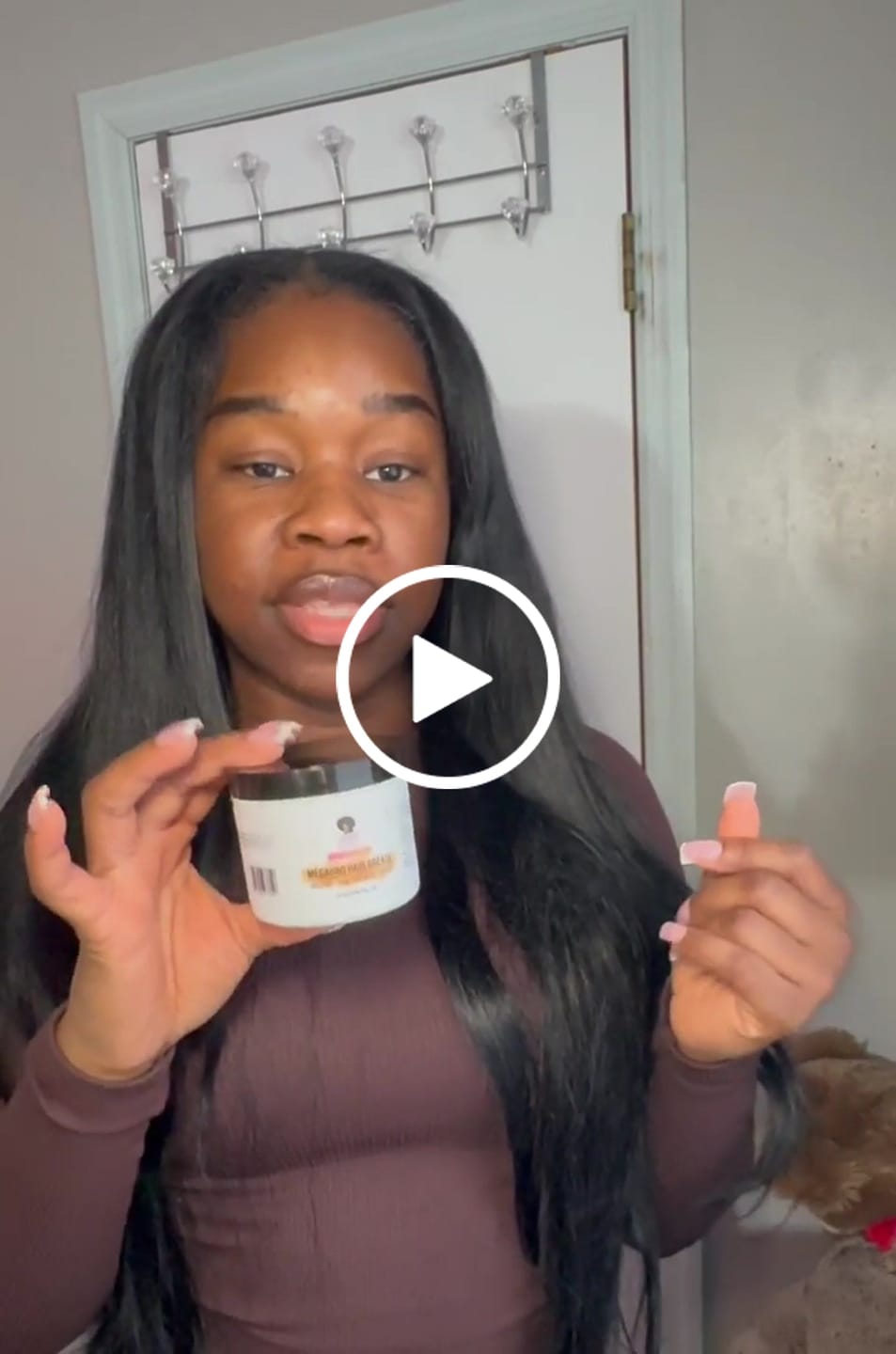 Customer video review of MegaGro Hair Grease