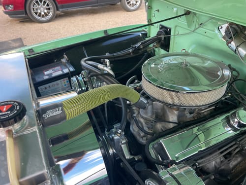 Customer photo review of Heater Hose Skin Kit -Carbon Fiber/Kevlar