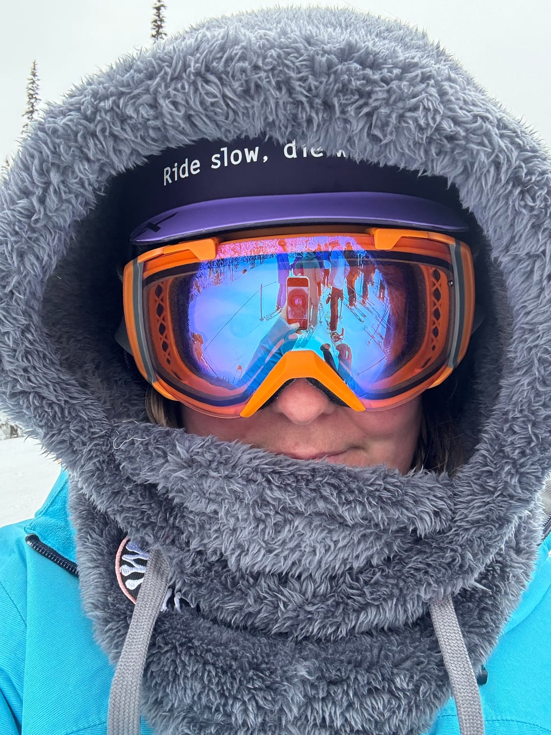 Customer photo review of Fuzzy Hoods