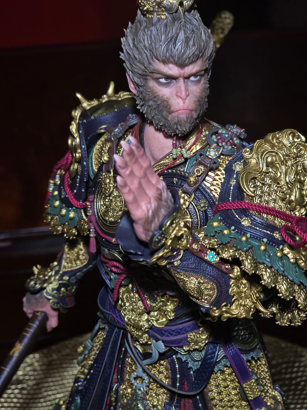Customer photo review of Black Myth: Wukong Great Sage Armor Set 1/6 Collectible Figure