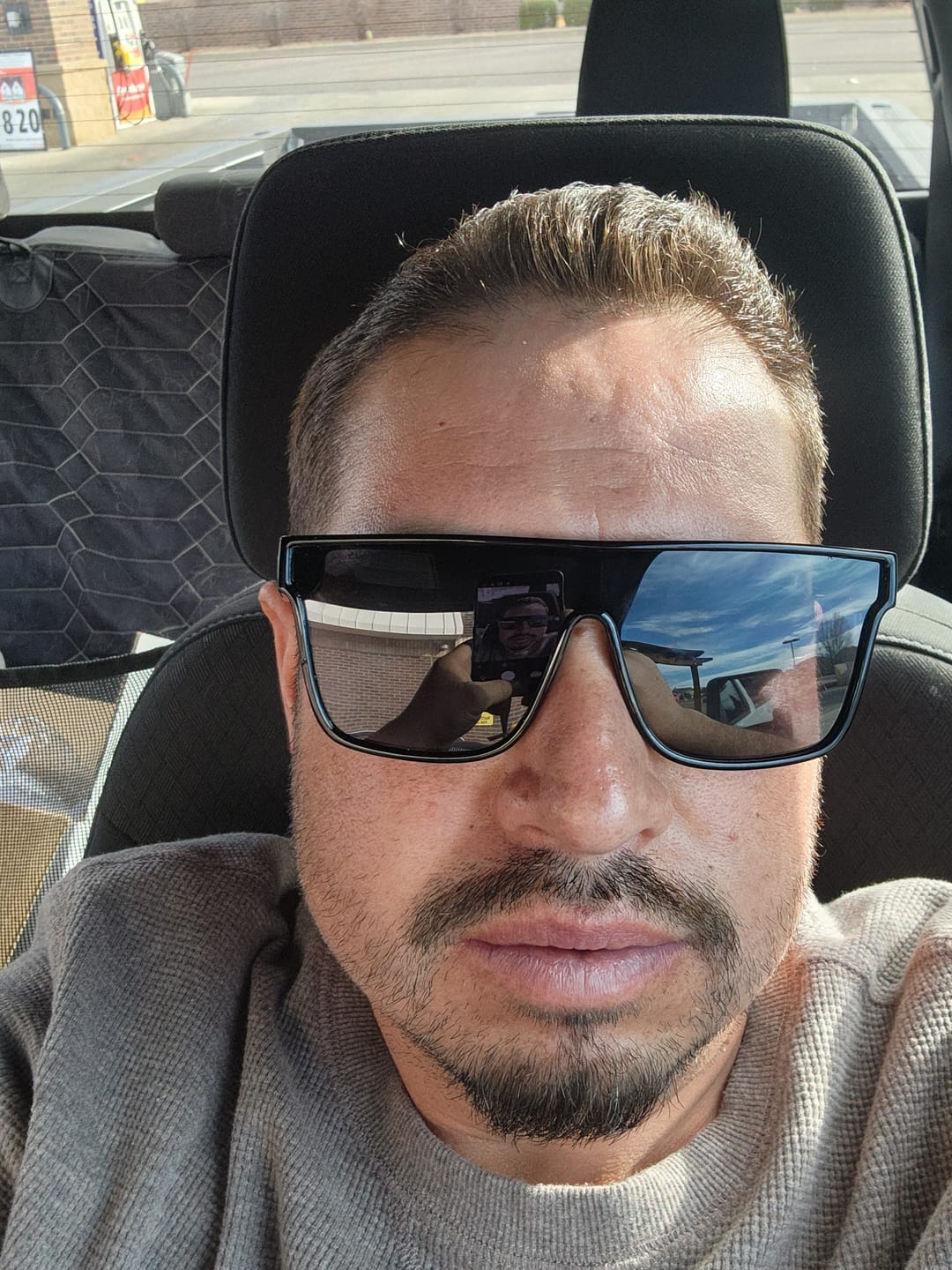 Customer photo review of 80Eighty® Polarized Murk Sunglasses
