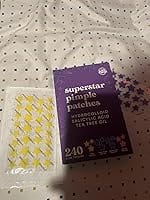 Customer photo review of 240 CT Superstar Pimple Patches Hydrocolloid Patch Spot Treatment with Salicylic Acid & Tea Tree Oil