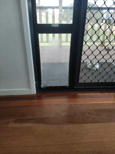 Customer photo review of Replacement Pet flap V3.0