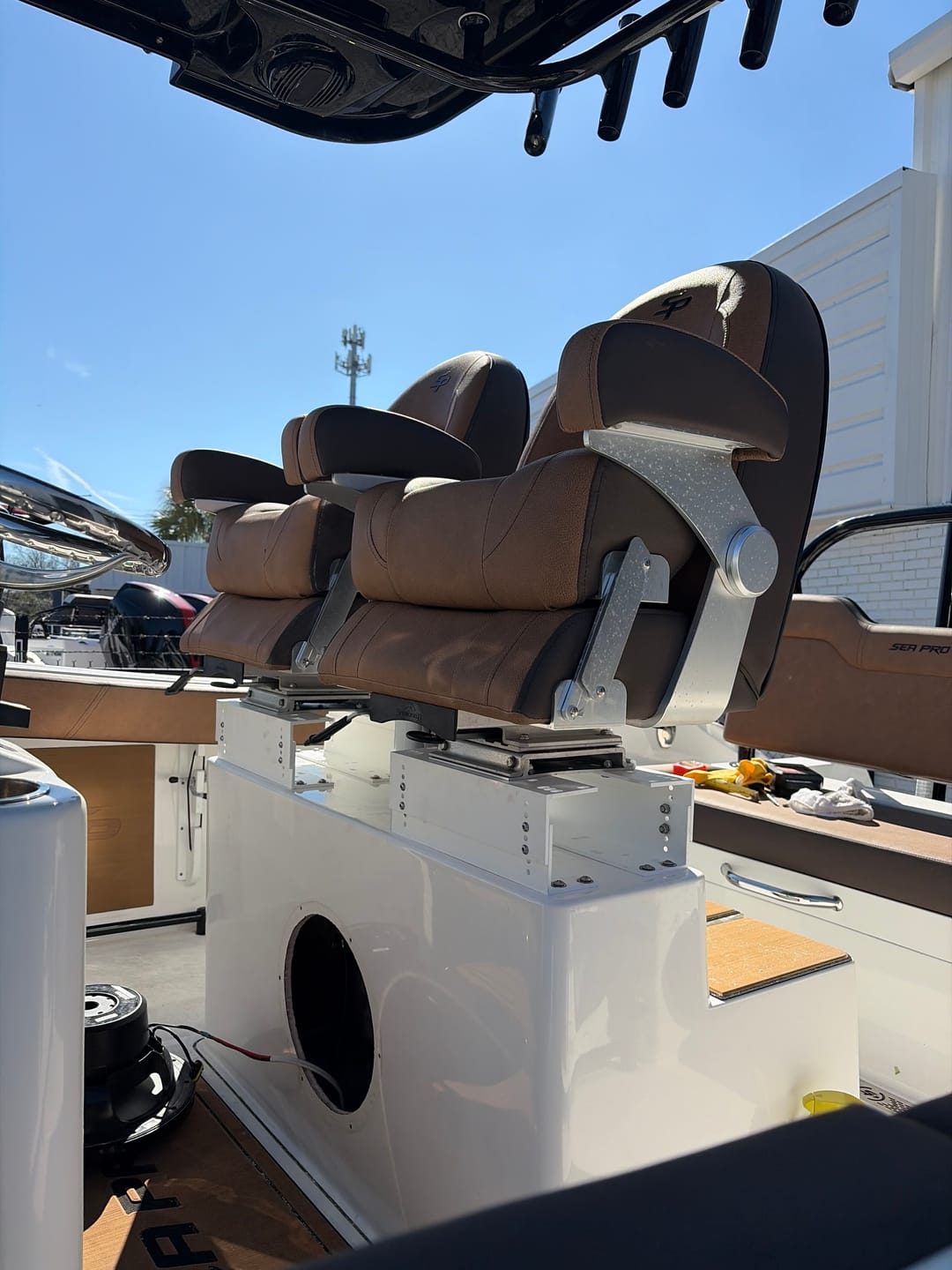 Customer photo review of ATX Boats Seat Riser