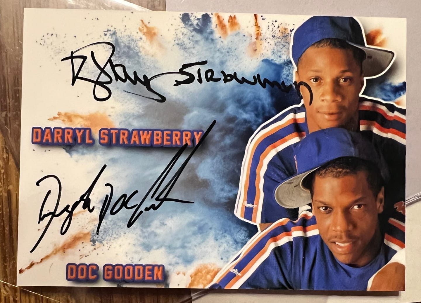 Customer photo review of Dwight Gooden Autograph Signing