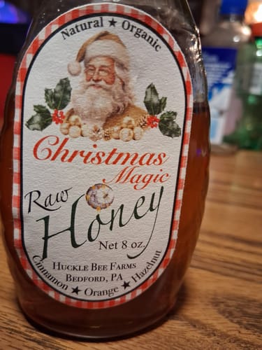 Customer photo review of A Holiday Favorite: Christmas Magic Honey 🎄