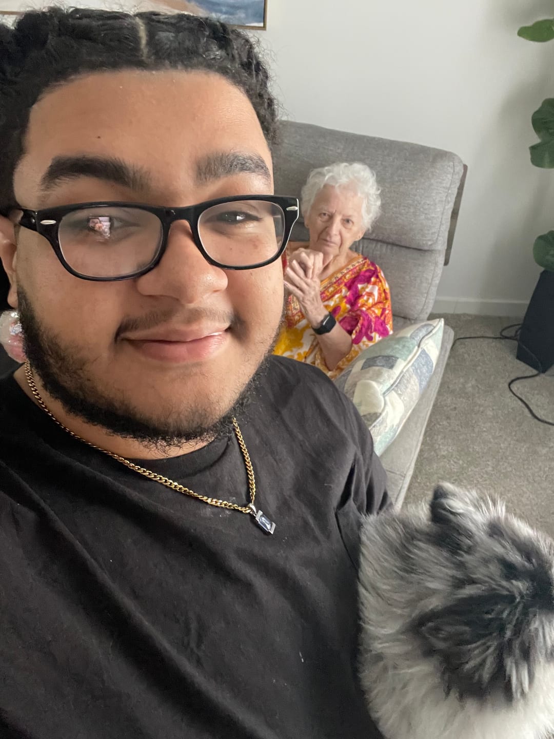 Customer photo review of Chip - Tanzanite
