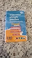 Customer photo review of 240 CT Superstar Pimple Patches Hydrocolloid Patch Spot Treatment with Salicylic Acid & Tea Tree Oil