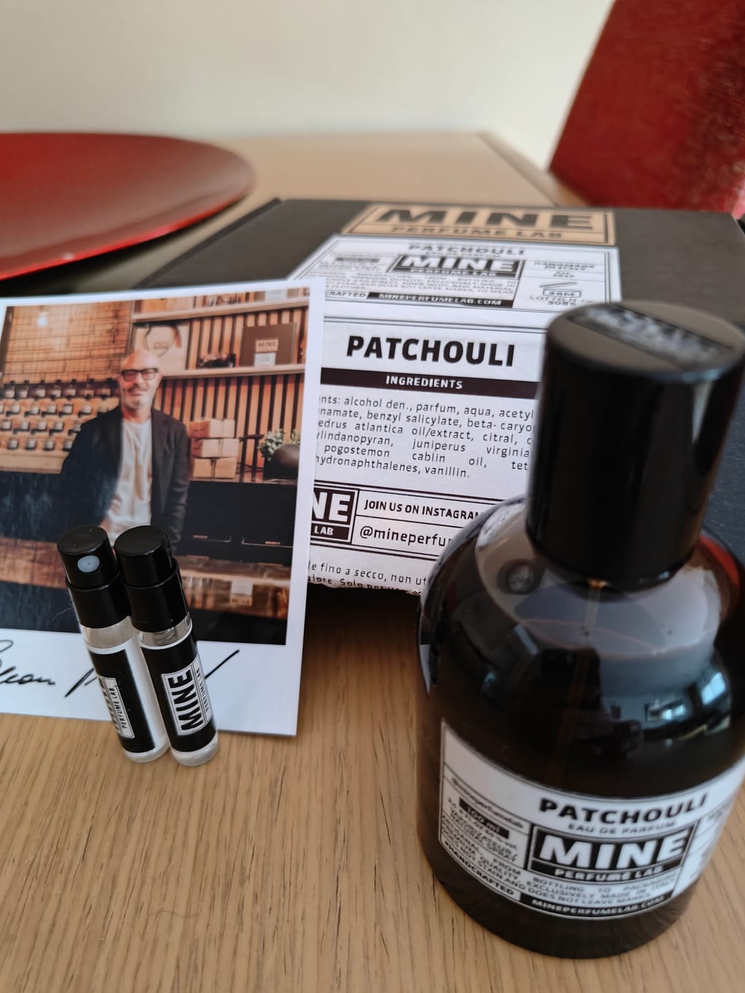 Customer photo review of PATCHOULI