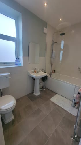Customer photo review of Hudson Reed Richmond 560mm Basin (2 Tap Hole) - White