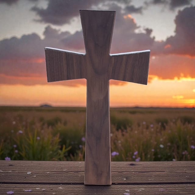 Customer photo review of 15x8" Flared Cross Acrylic Router Template