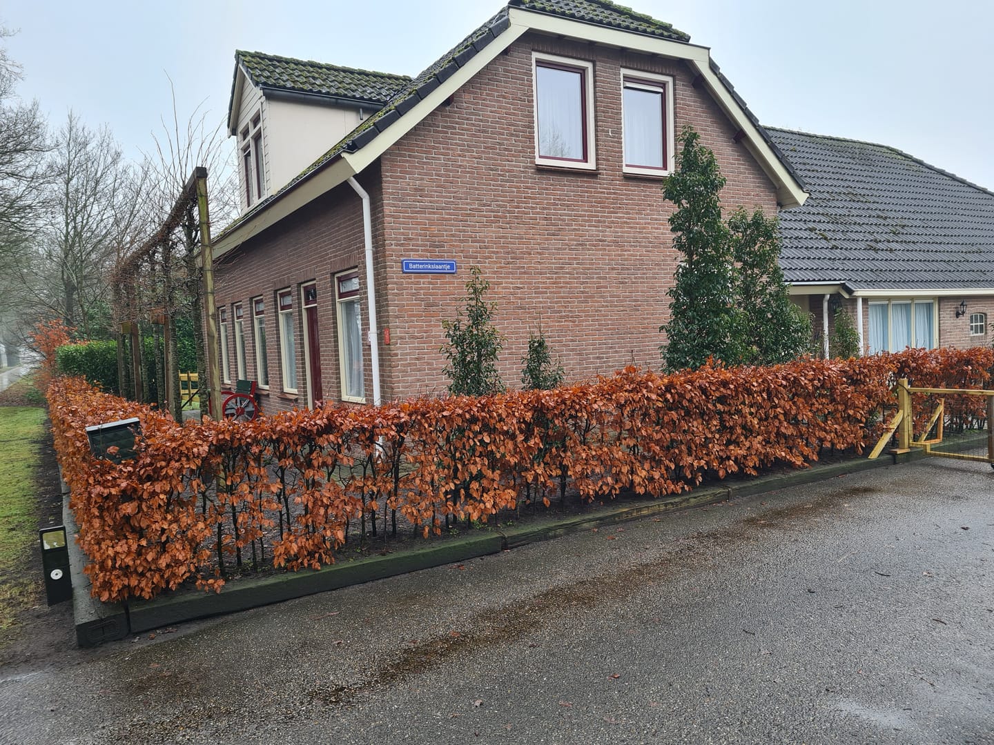 Customer photo review of Gepersonaliseerd straatnaambord met eigen tekst